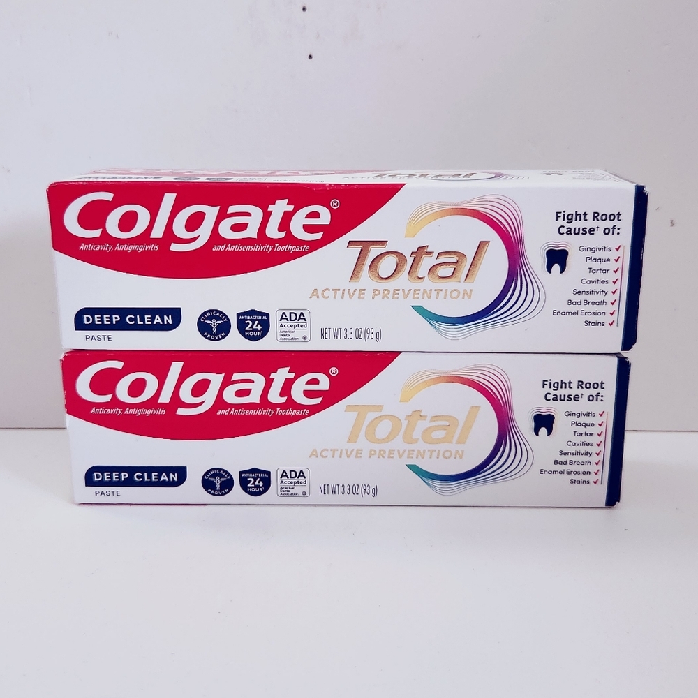⭐4/$15 Colgate Total Deep Clean Toothpaste
